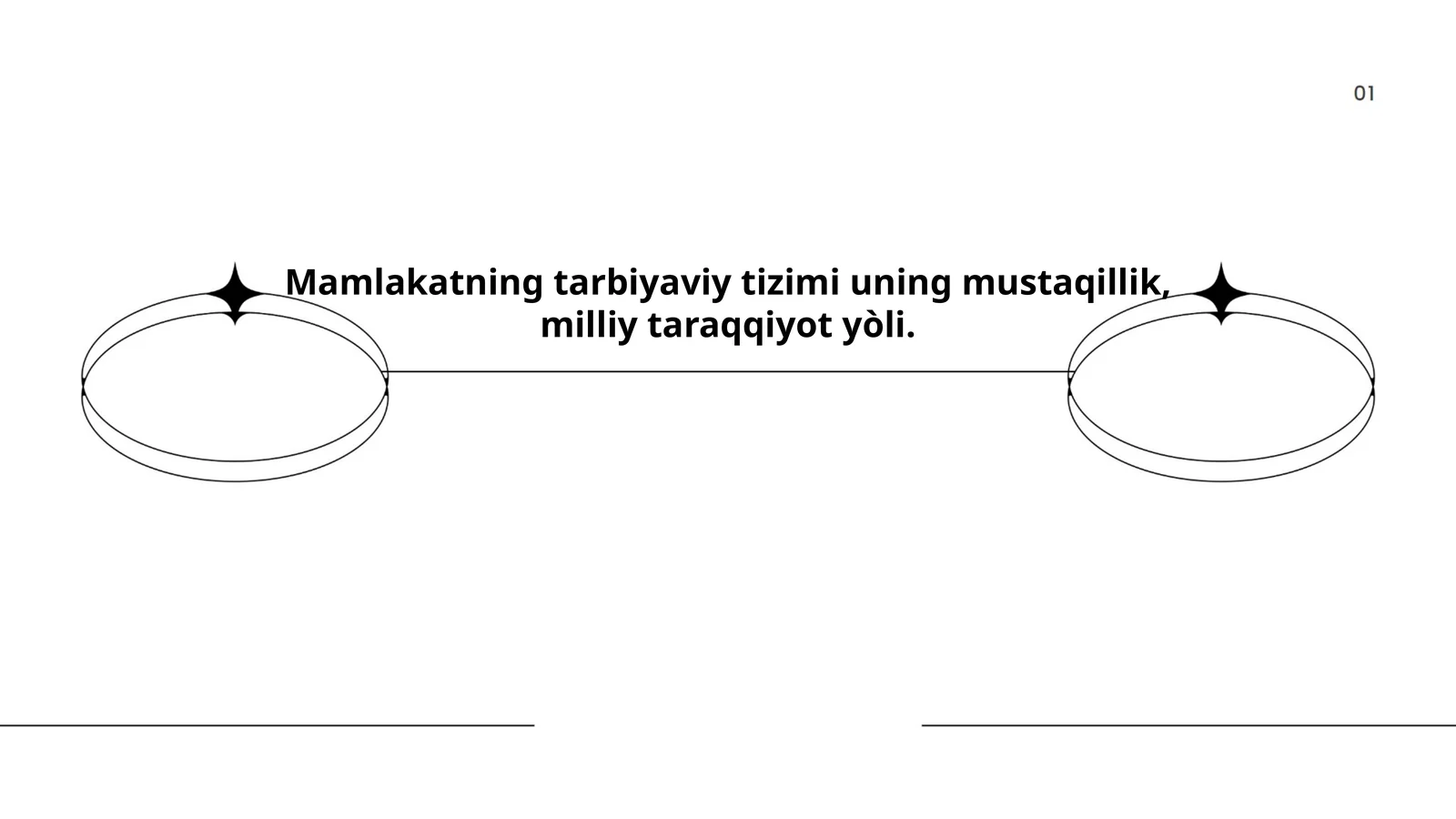Mamlakatning tarbiyaviy tizimi uning mustaqillik, milliy taraqqiyot yòli