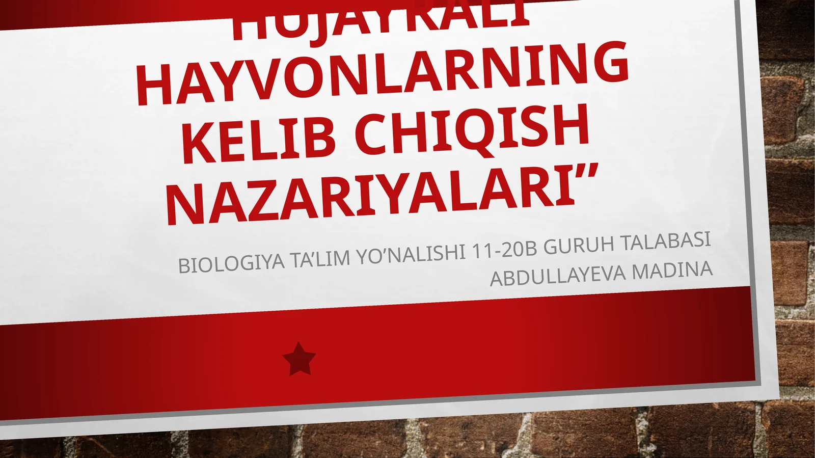 Koʻphujayralihayvonlarningkelibchiqishnazariyalari