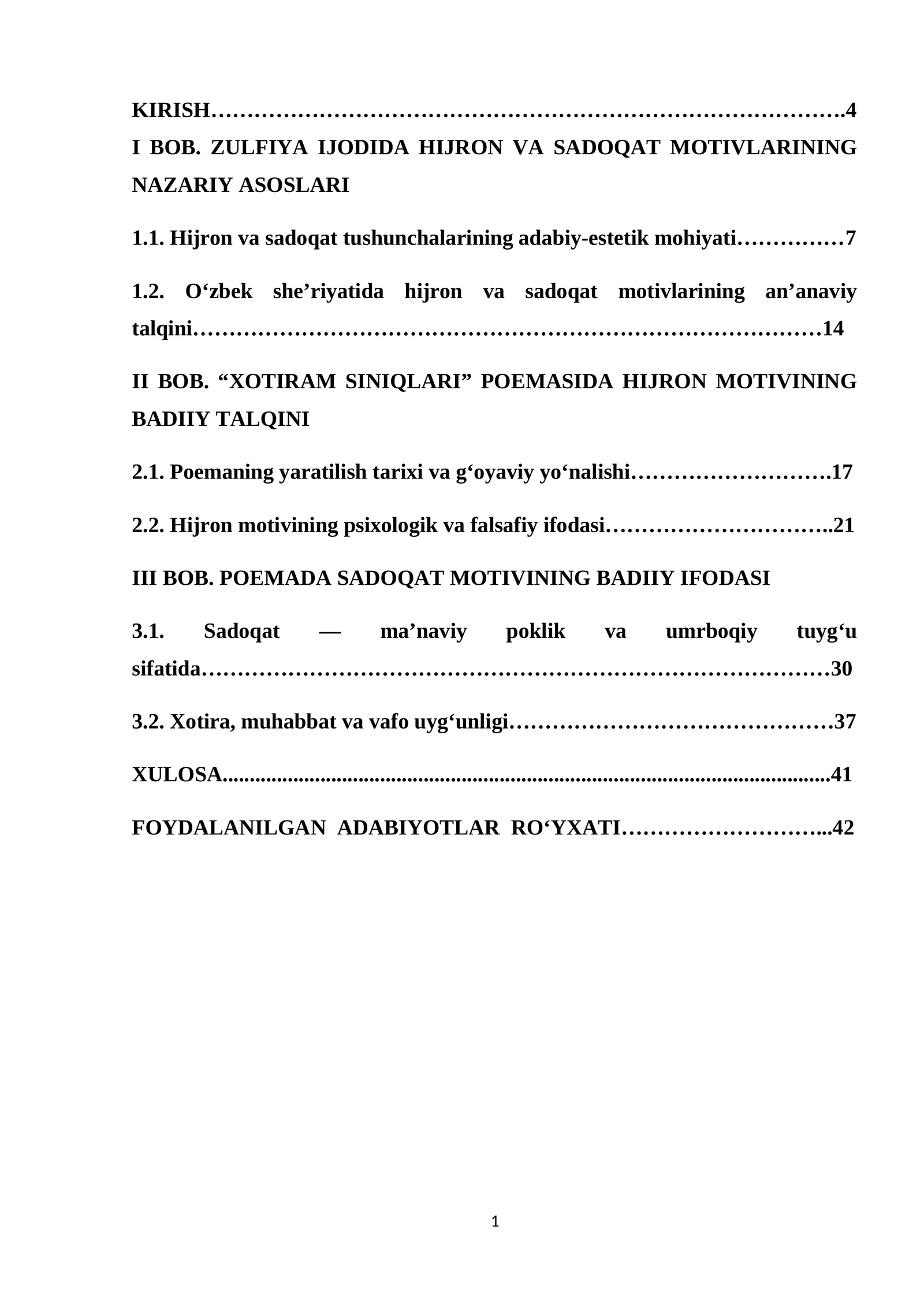 Zulfiya sheʼriyatida hijron va  sadoqatning oʻzgacha talqini