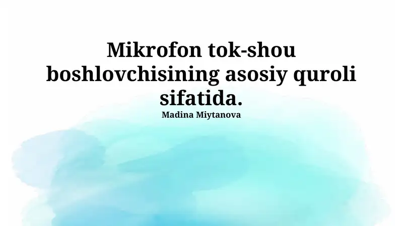 Mikrofon