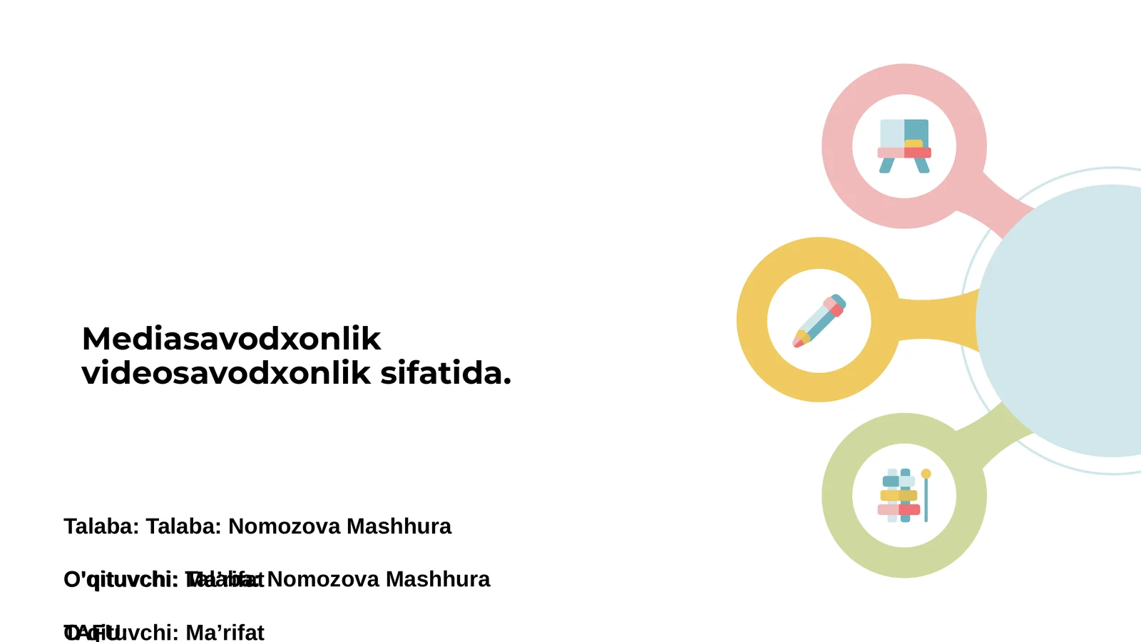 Mediasavodxonlik tushunchasi