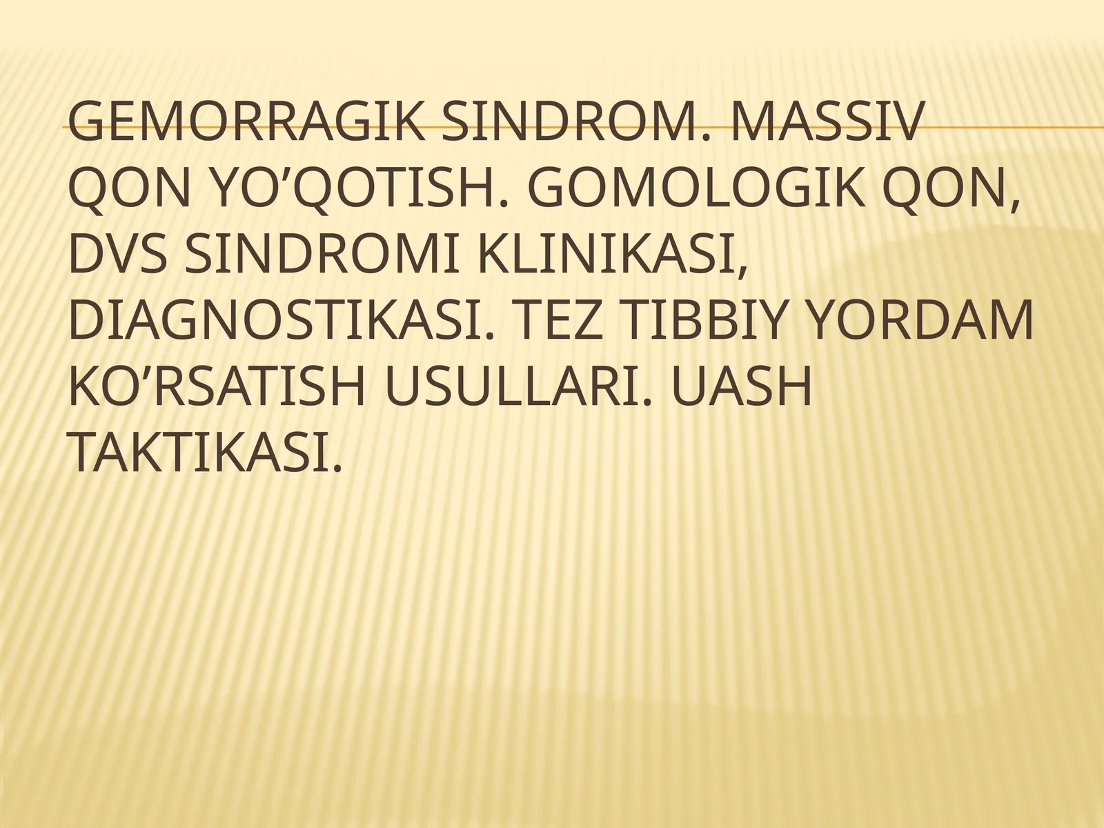 Gemorragiksindrom