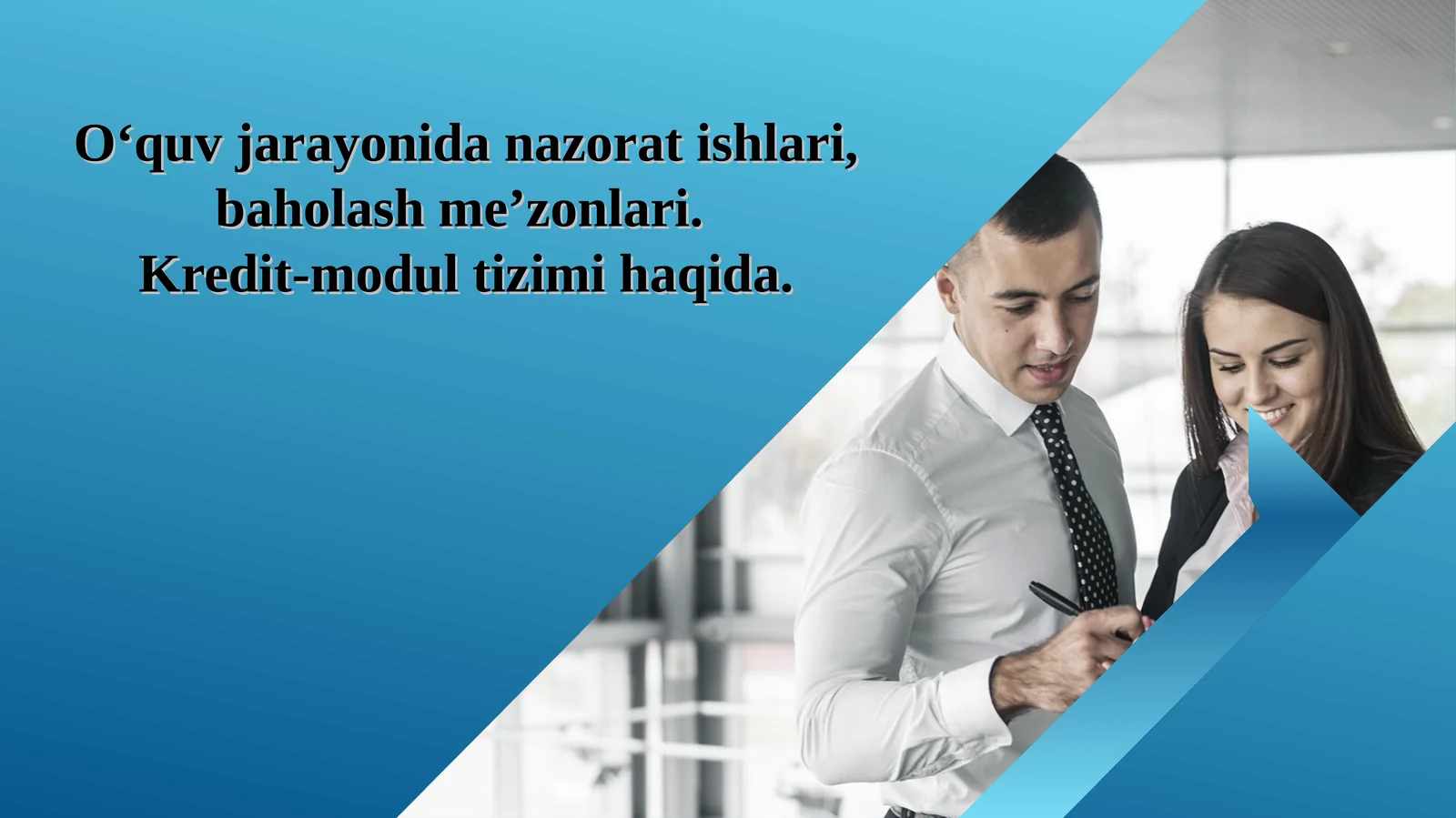 Kredit-modul tizimi haqida