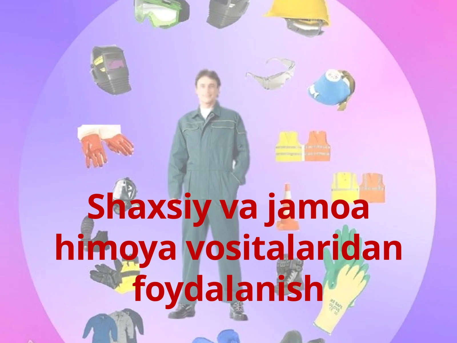 Shaxsiy vajamoahimoyavositalaridan foydalanish