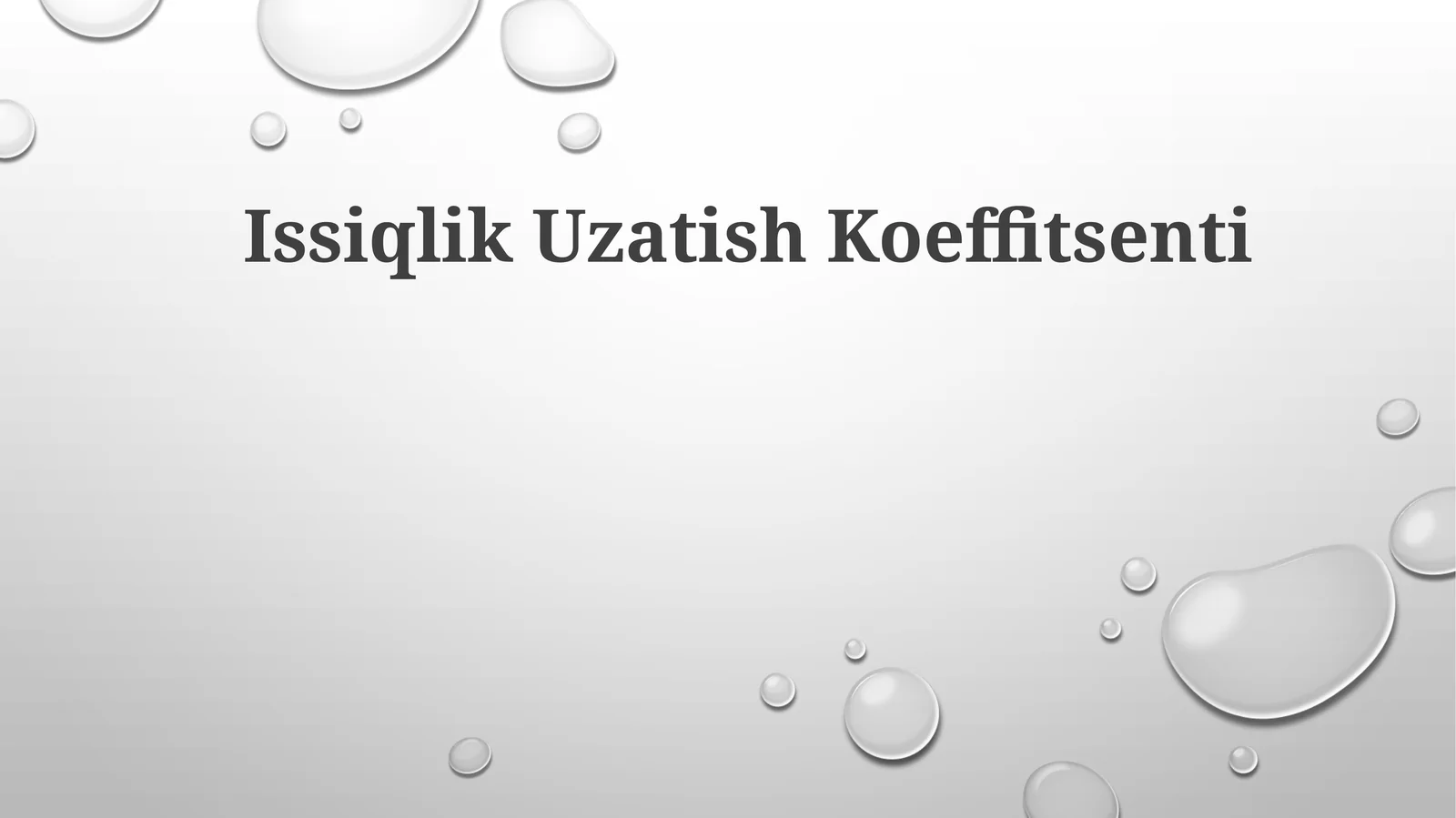 IssiqlikUzatishKoeffitsenti