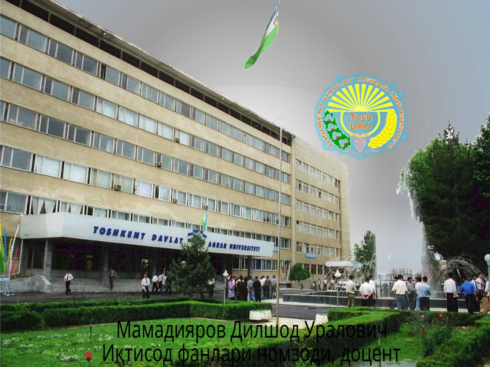 ИҚТИСОДИЙ ТАҲЛИЛИШЛАРИНИТАШКИЛҚИЛИШ
