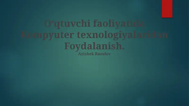 Interaktiv Oq Taxta va Smart Doskalar