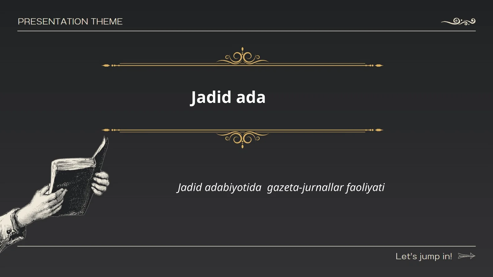 Jadid adabiyotida gazeta-jurnallar faoliyati