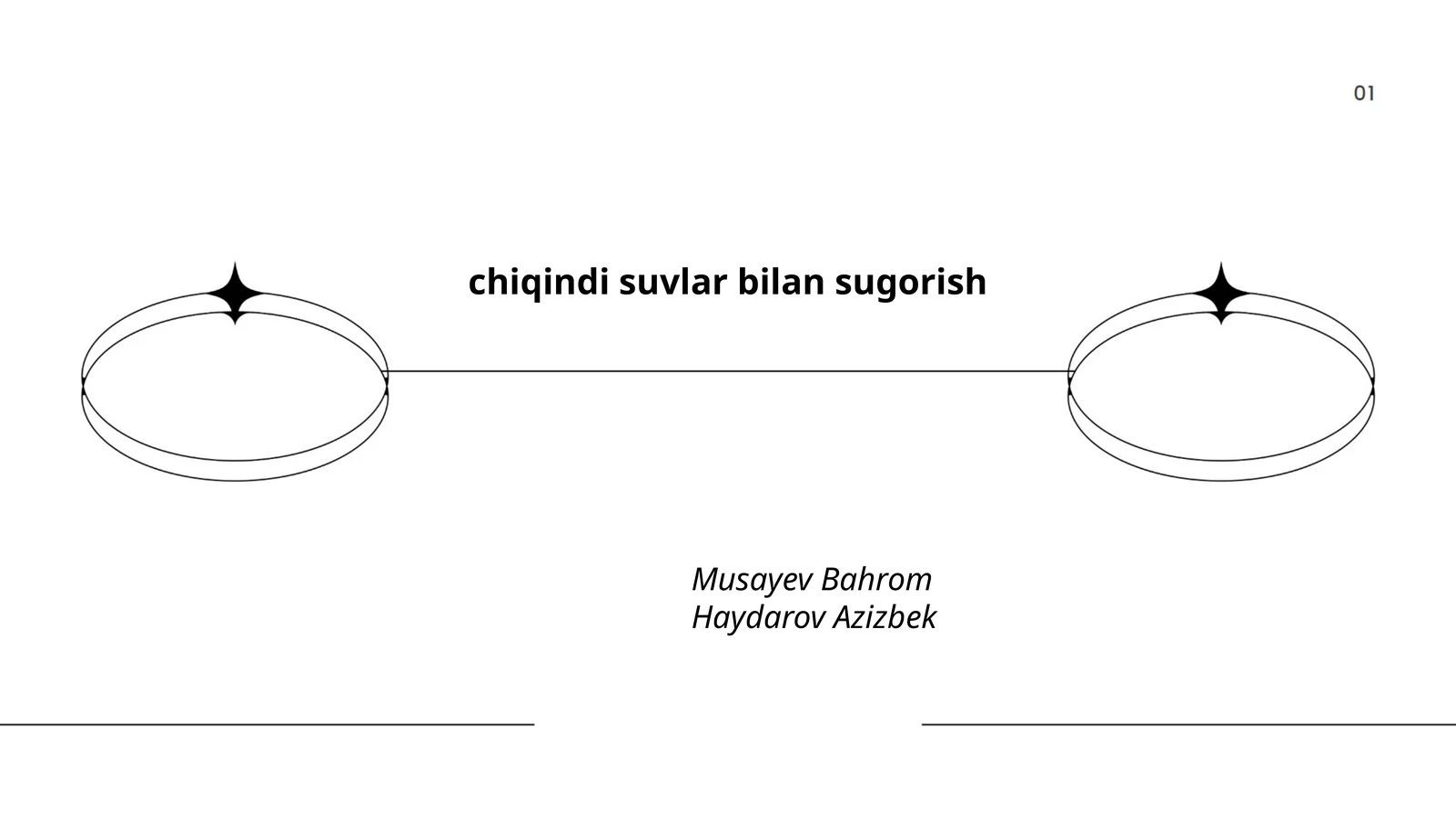 chiqindi suvlar bilan sugorish