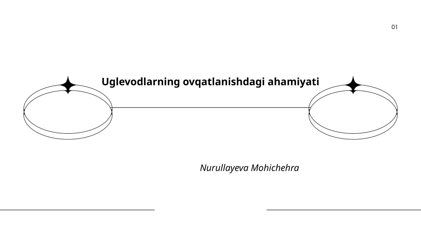 Uglevodlarning ovqatlanishdagi ahamiyati