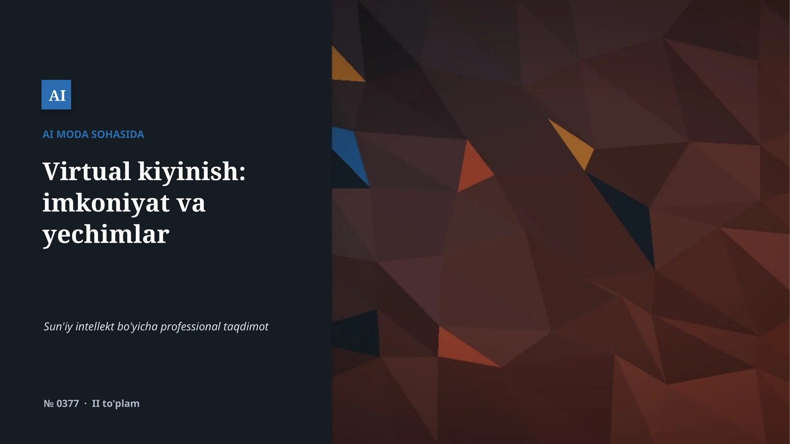 Virtual kiyinish: imkoniyat va yechimlar