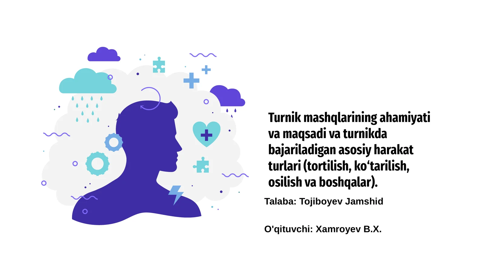 Turnik mashqlarining ahamiyati