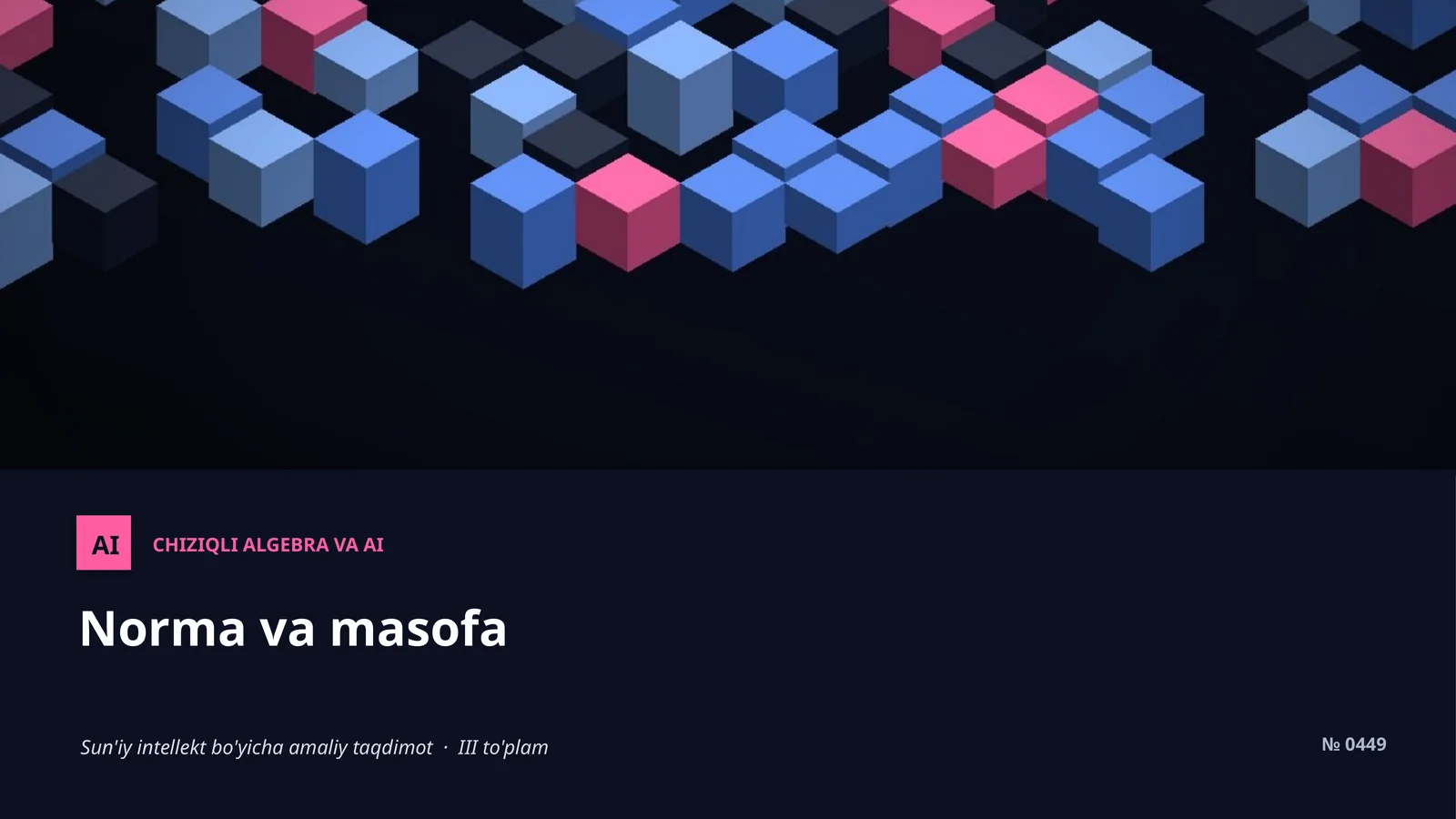 Norma va masofa