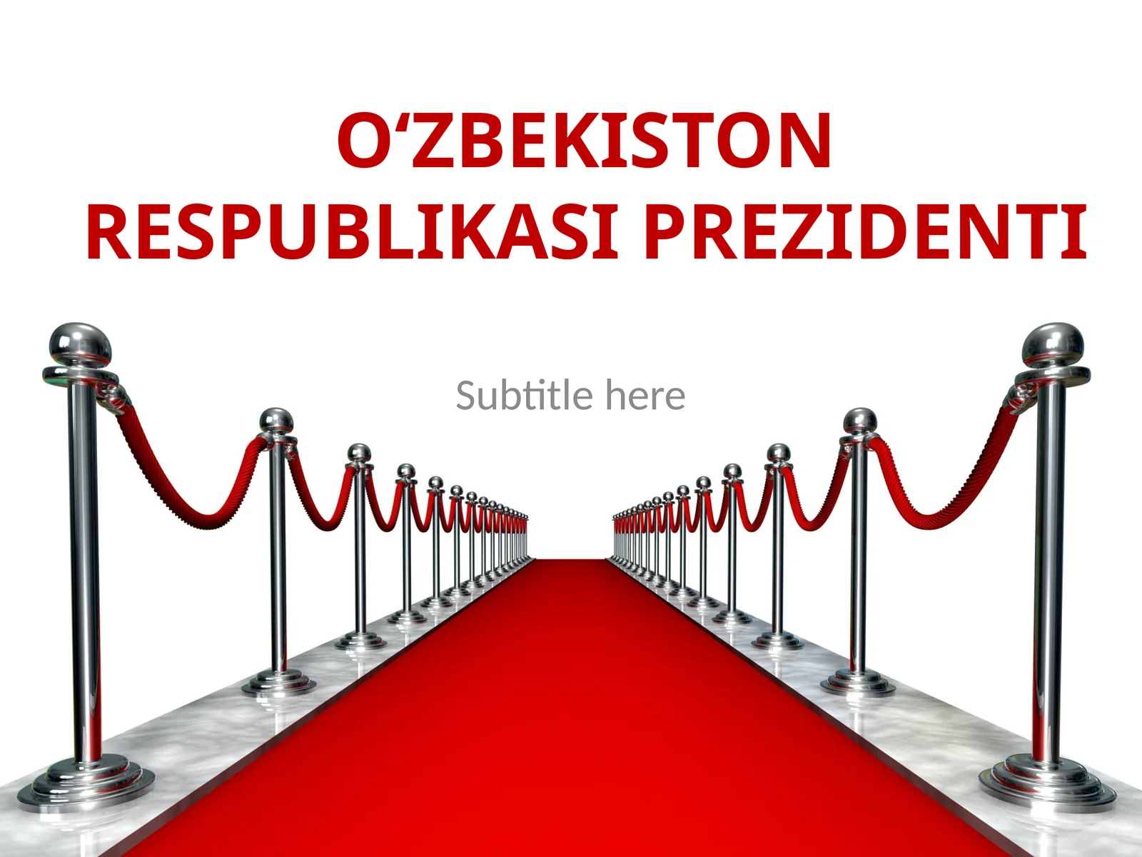 O‘zbekiston Respublikasi Prezidenti