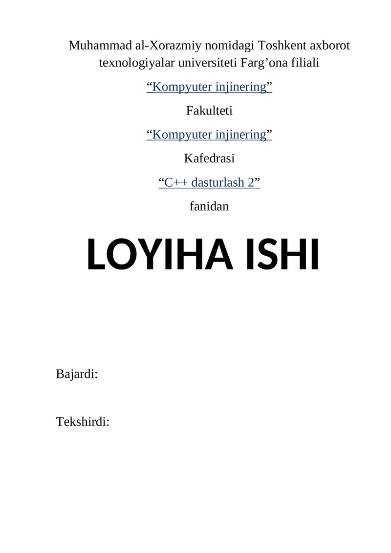 APTEKADA DORILARNING KIRIM-CHIQIM VA QOLDIQ XISOBINI YURITISH