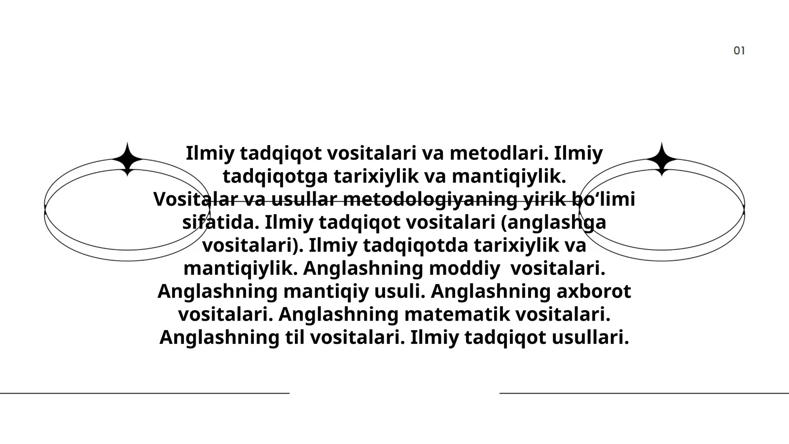 Ilmiy tadqiqot vositalari va metodlari