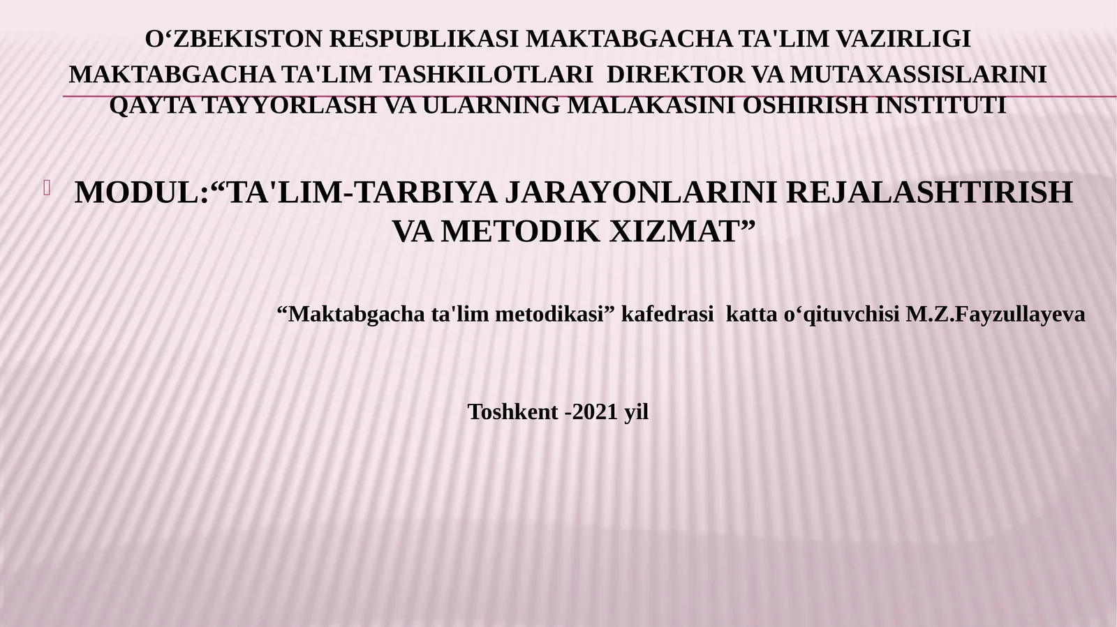 Pedagogik-kouchinghamkorligi”faoliyati
