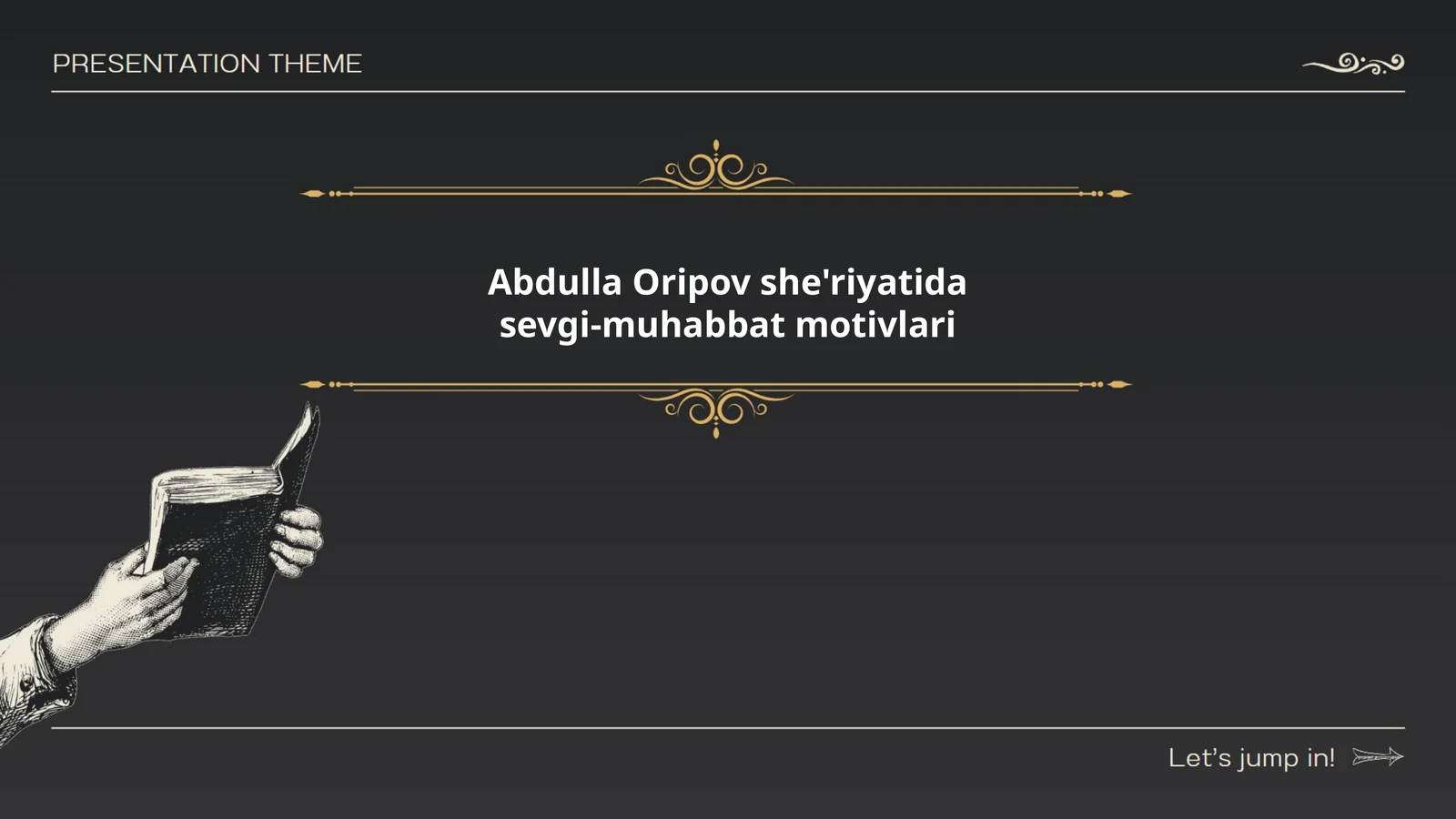Abdulla Oripov she'riyatidasevgi-muhabbat motivlari