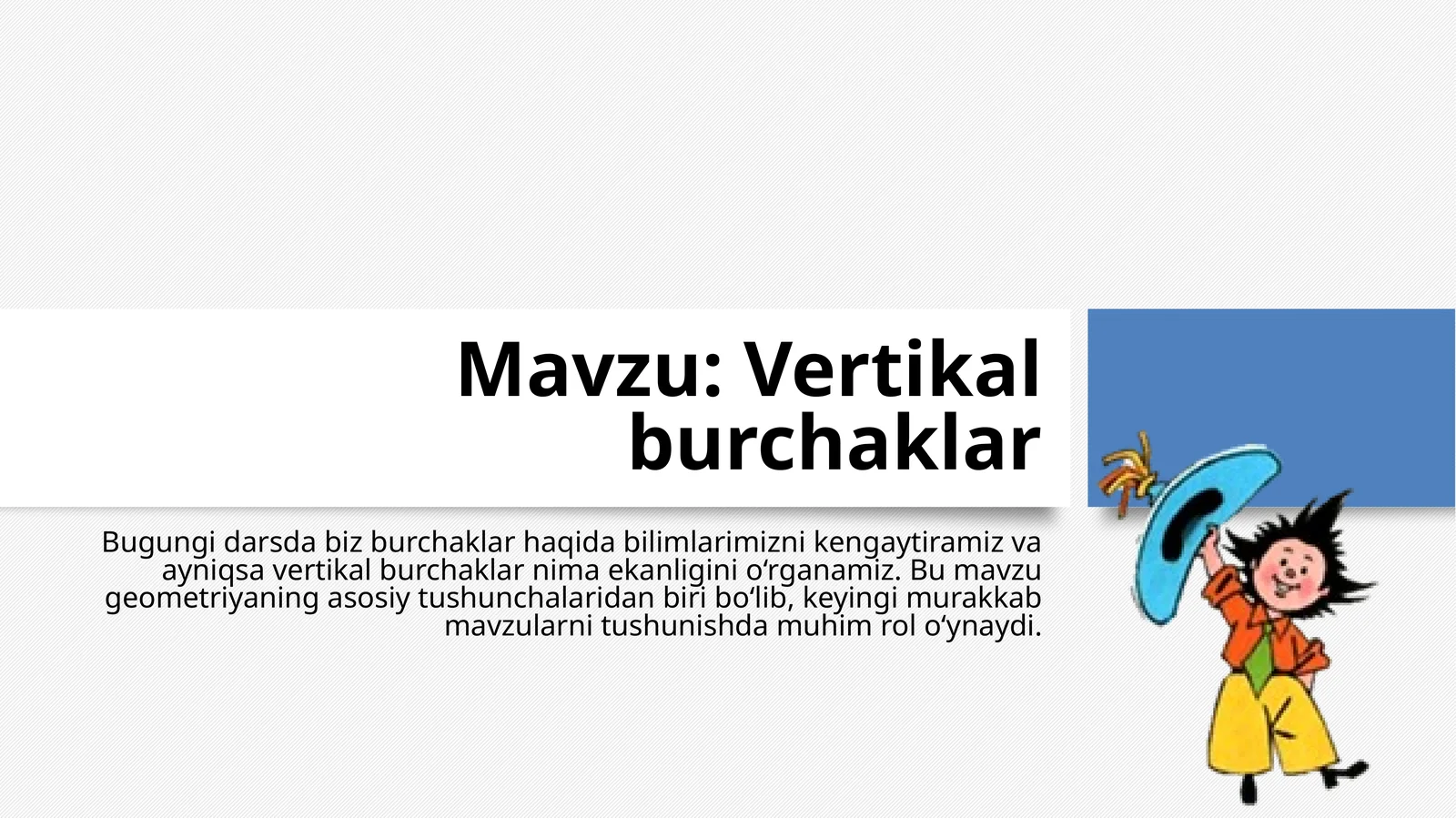 Vertikal burchaklar