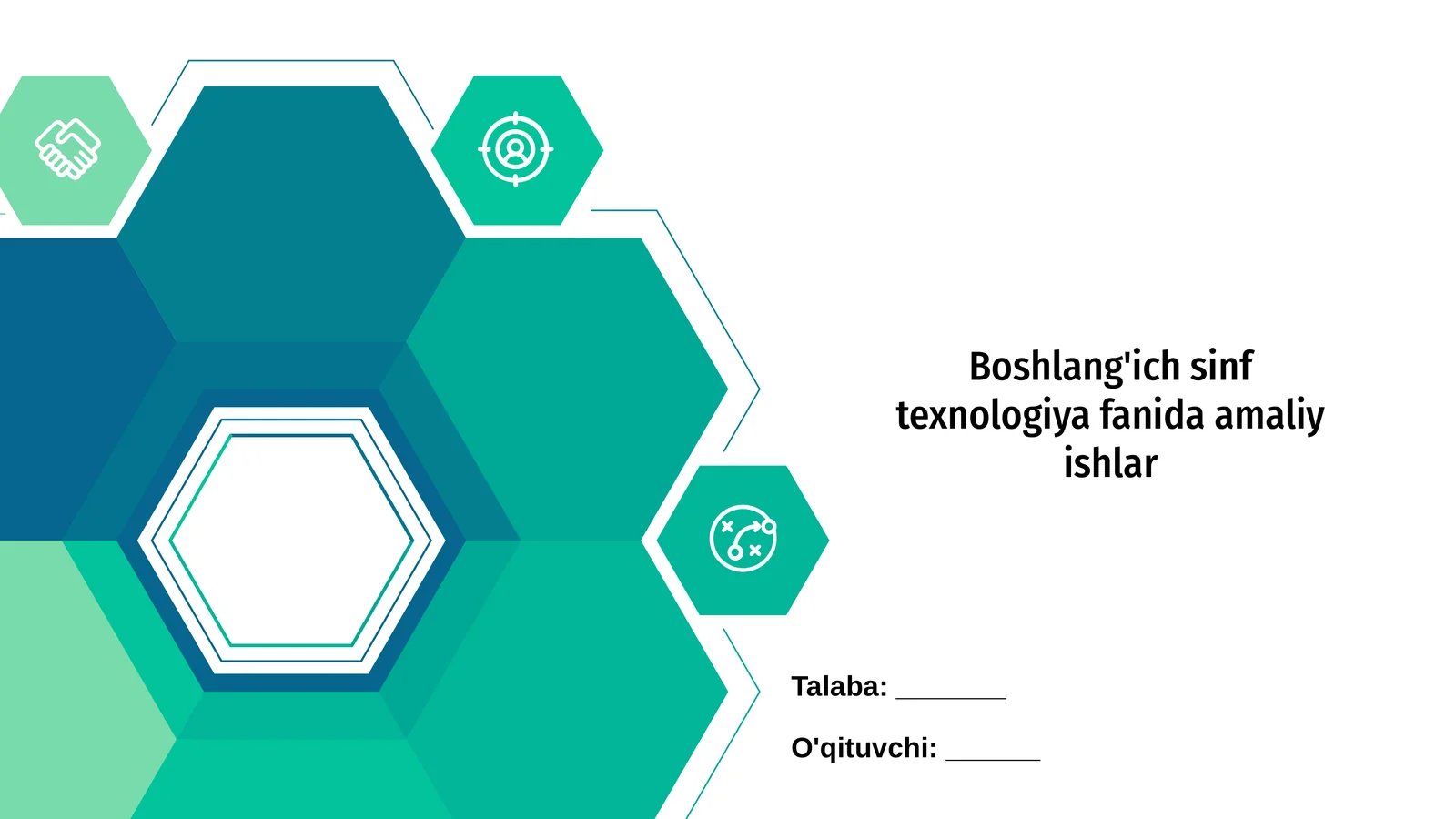 1-sinf texnologiya fanida amaliy ishlar