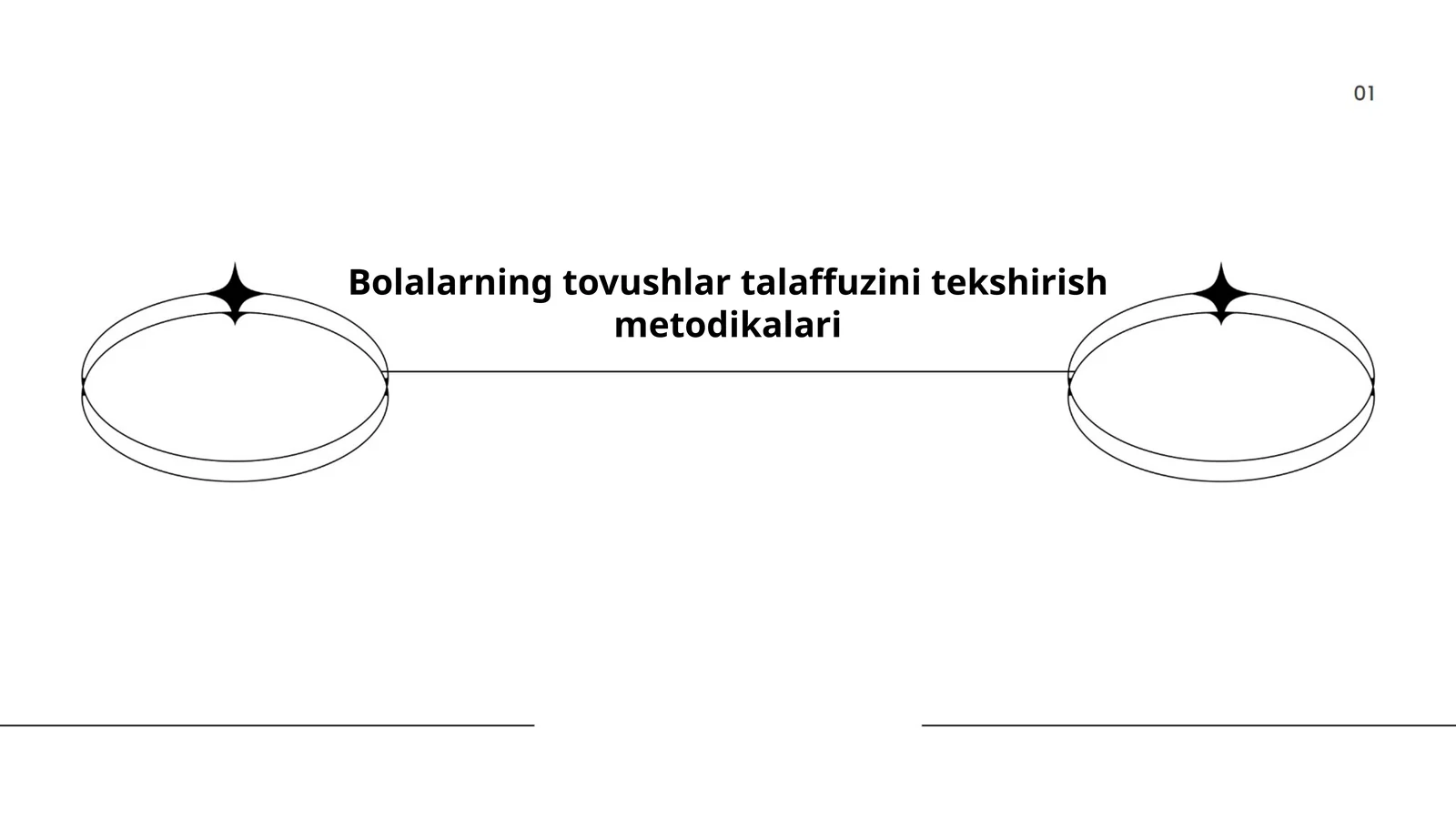 Umumiy diagnostika metodikasi: boshlangʻich skrining