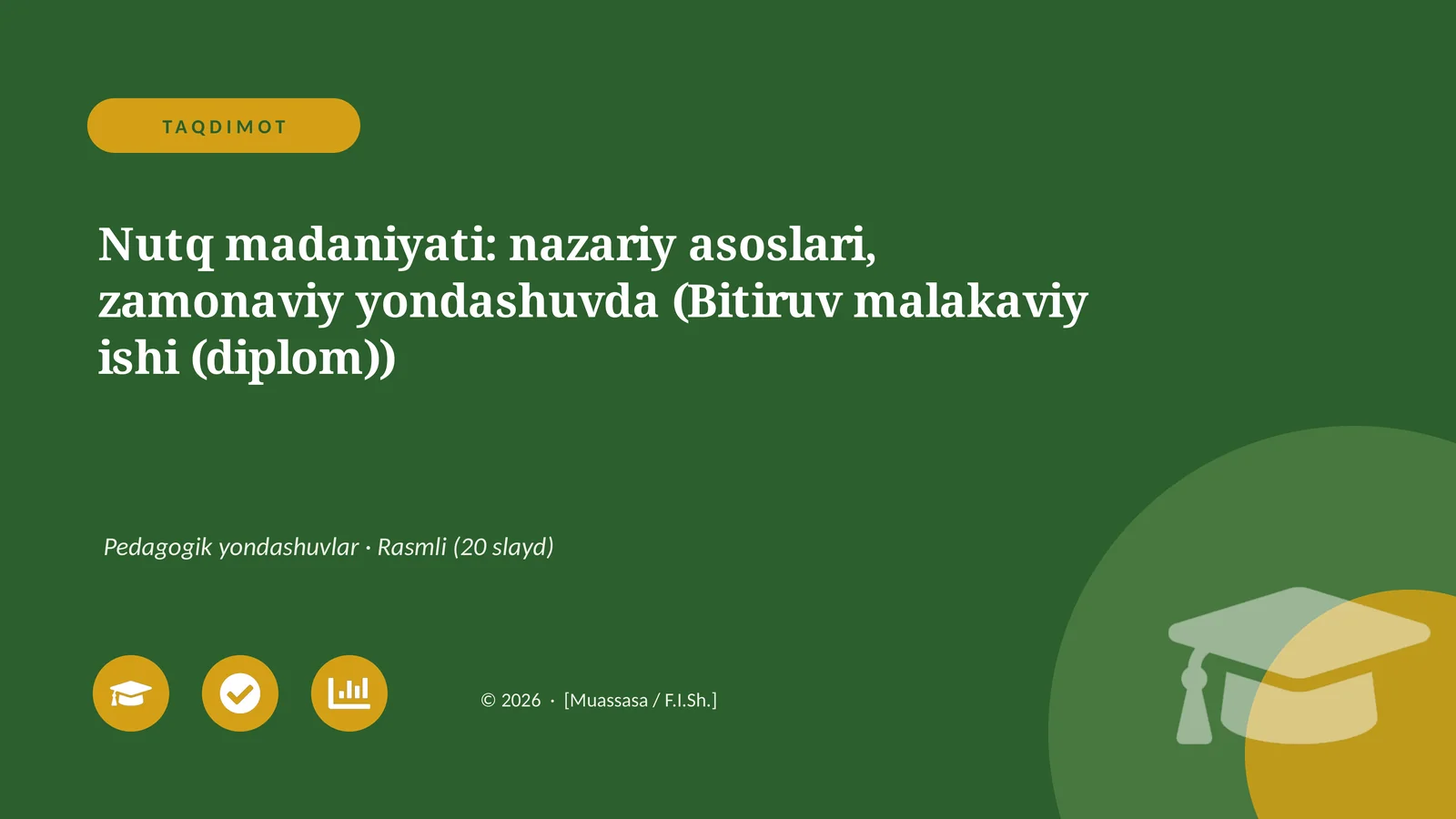 Nutq madaniyati: nazariy asoslari, zamonaviy yondashuvda