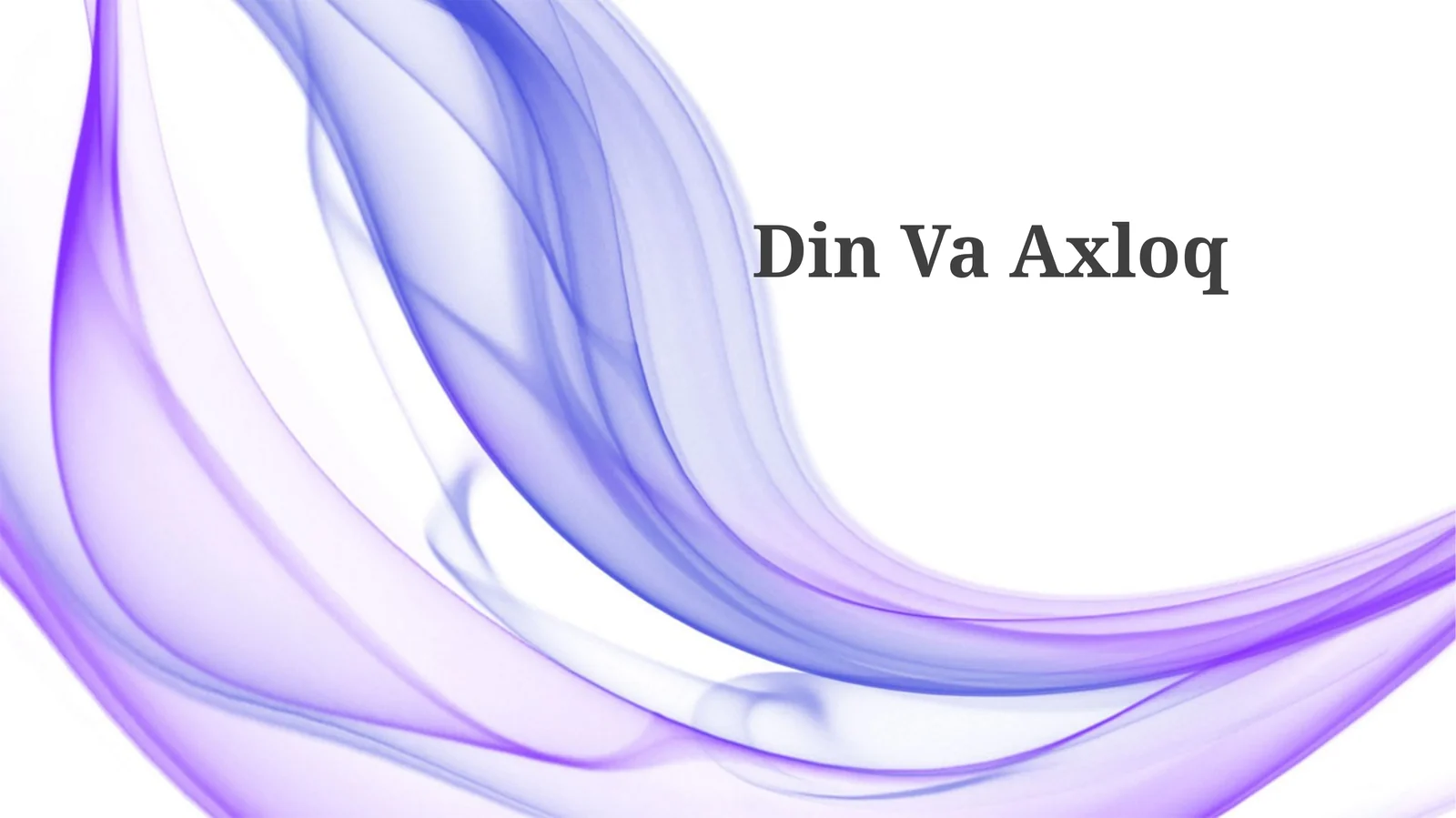 Din Va Axloq