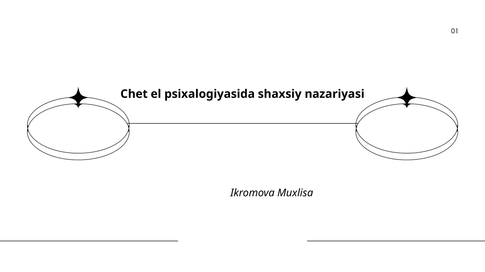 Chet el psixalogiyasida shaxsiy nazariyasi