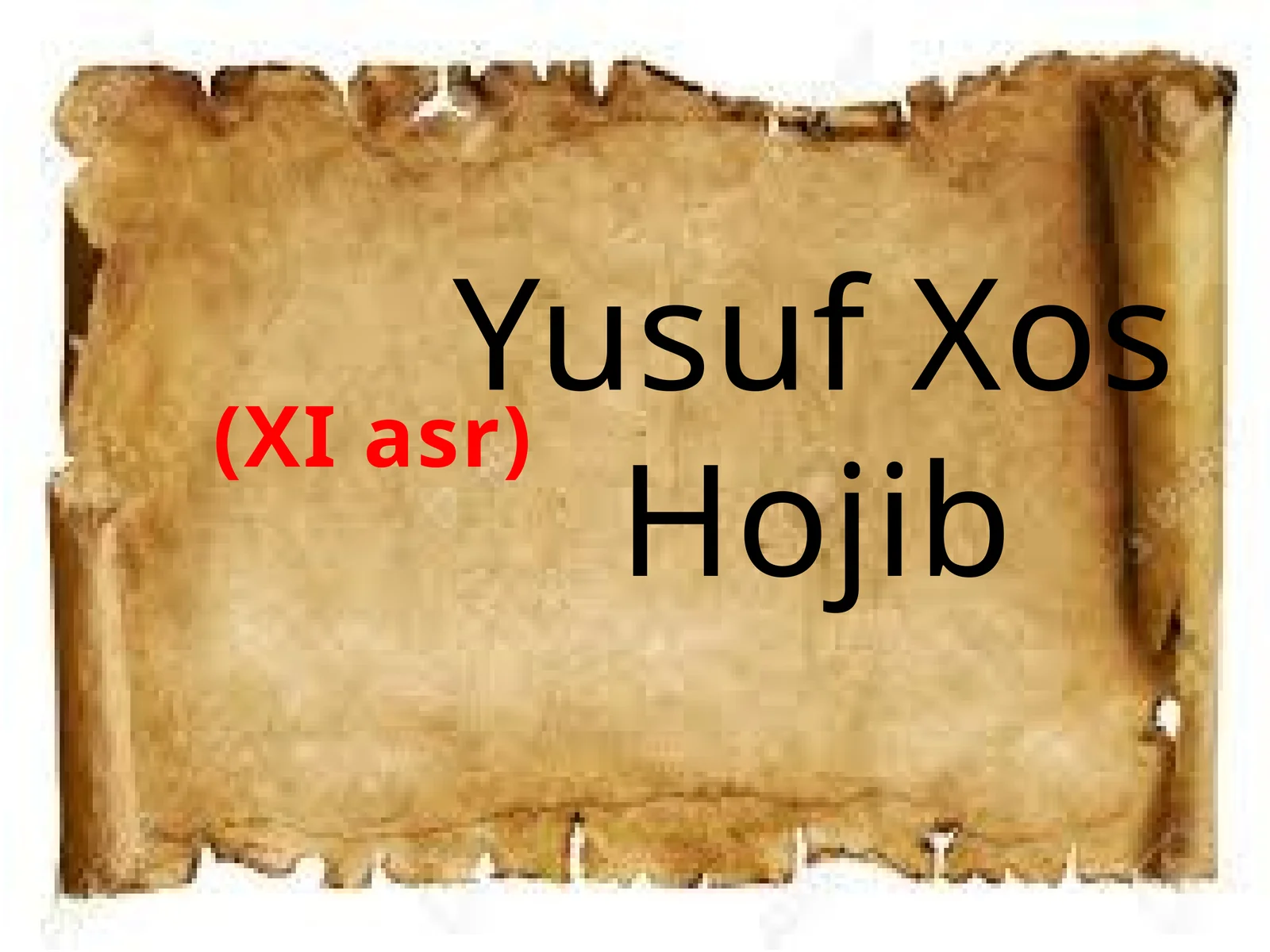 Yusuf Xos Hojib
