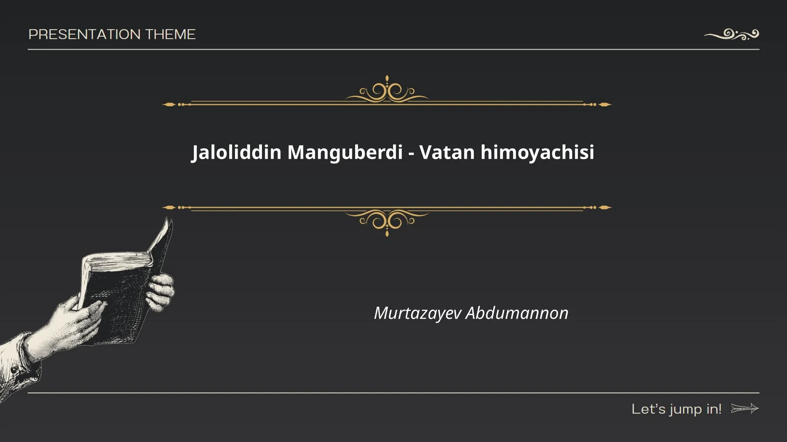 Jaloliddin Manguberdi - Vatan himoyachisi