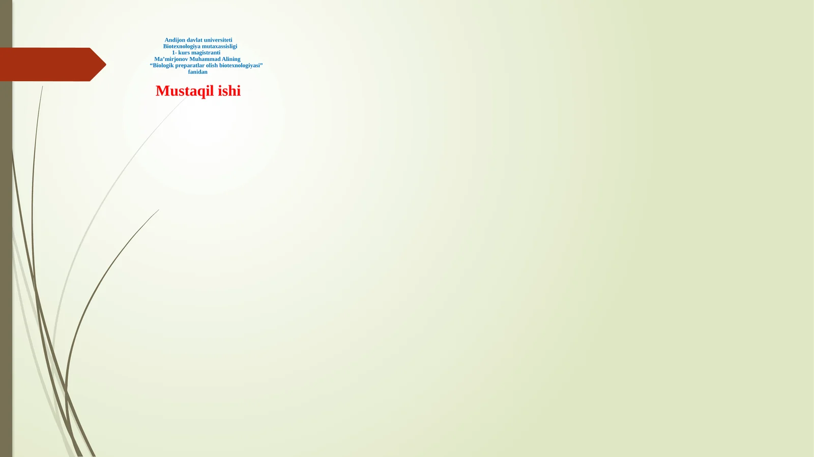 Biotexnologiyadagenmuhandisligiusullariyordamidao‘simliklarningsifatko‘rsatkichlariniyaxshilashvahosildorliginioshirish