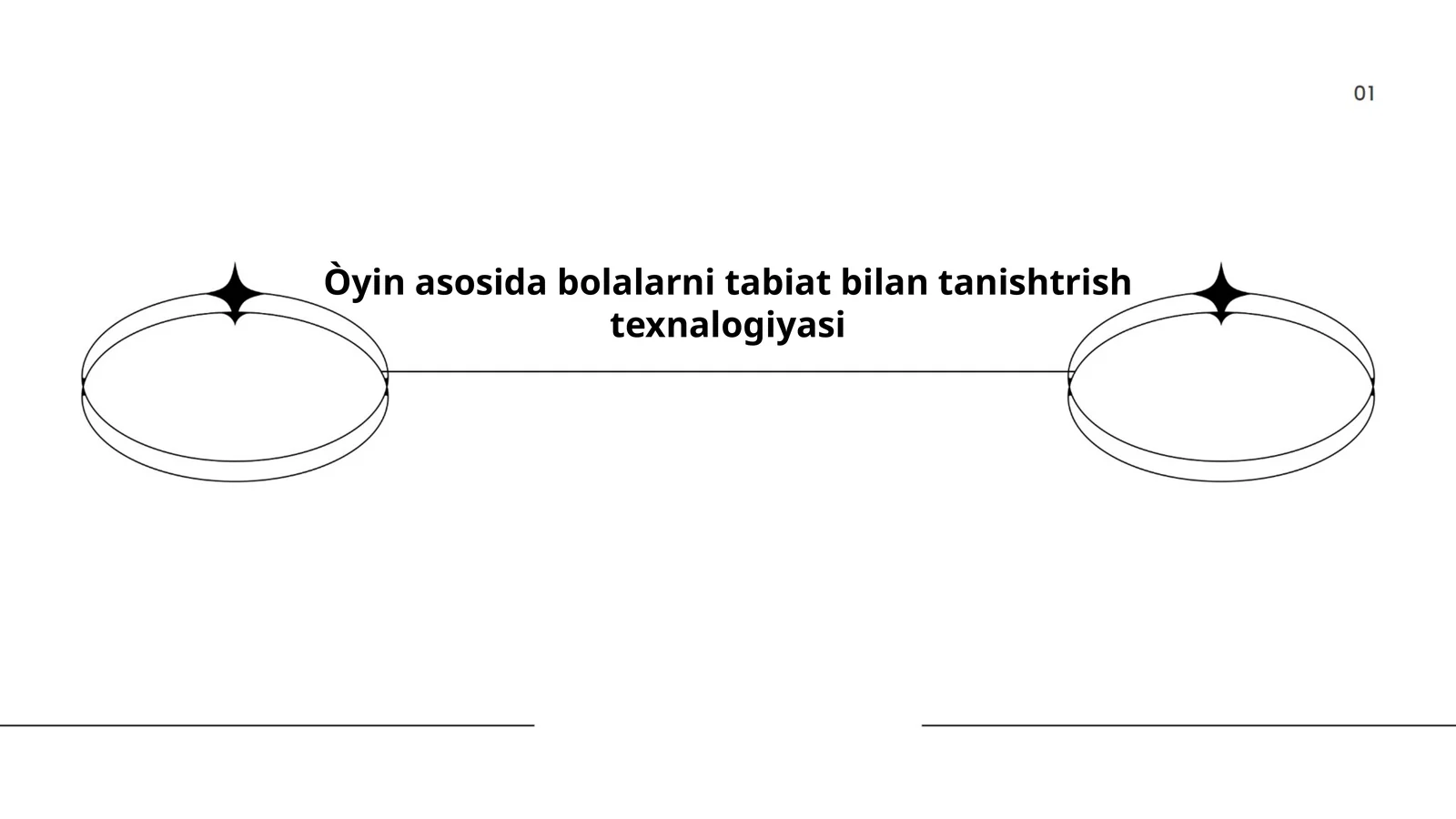 Òyin asosida bolalarni tabiat bilan tanishtrish texnalogiyasi
