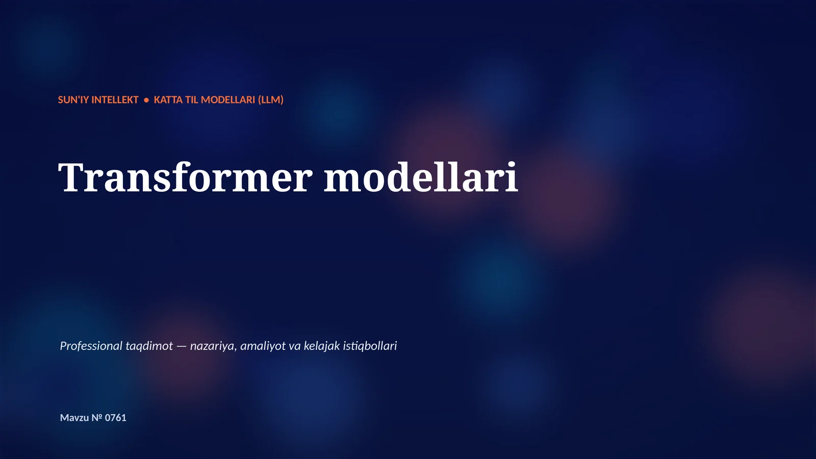 KATTA TIL MODELLARI (LLM)