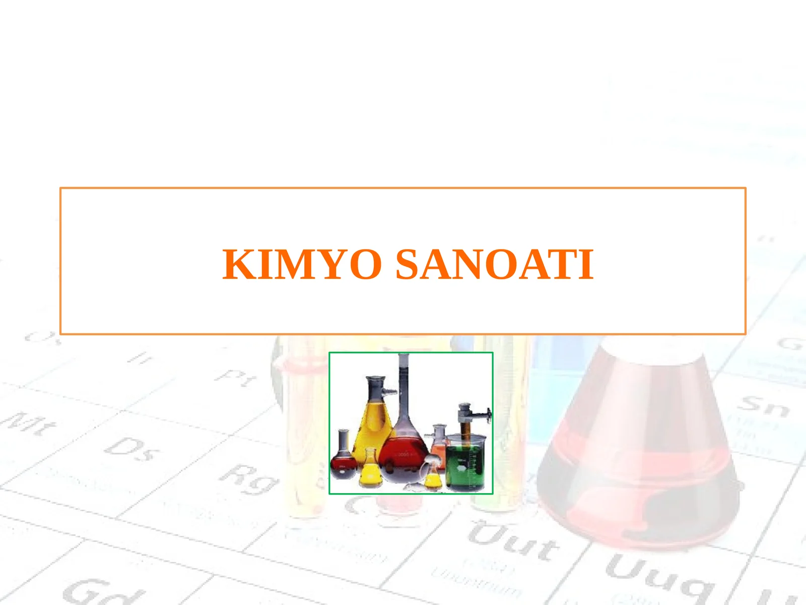 Kimyo Sanoati