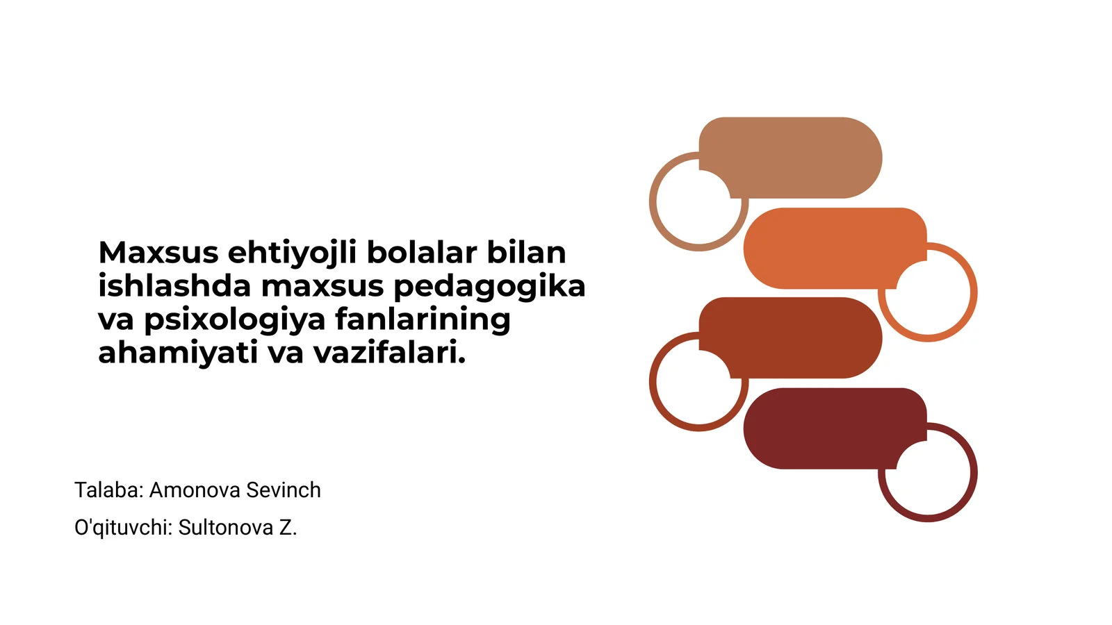 Maxsus pedagogika va psixologiyaning roli