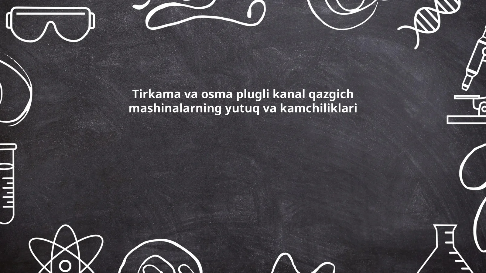 Tirkama va osma plugli kanal qazgich mashinalar yutuq va kamchiliklari