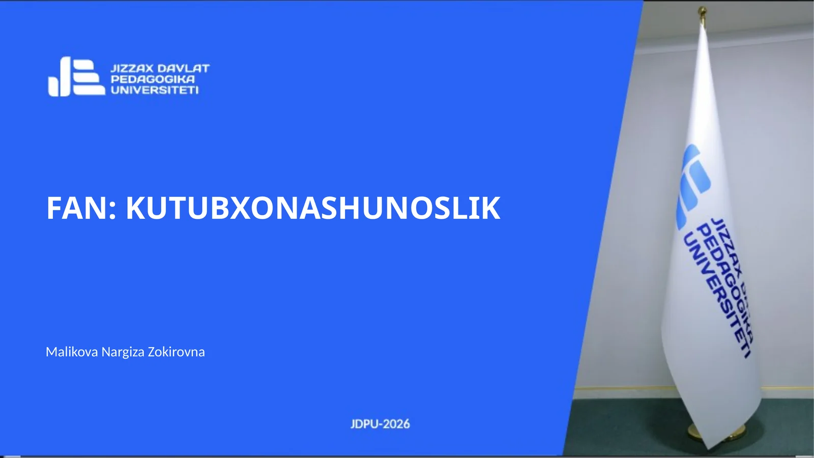KUTUBXONA BOSHQARUVINING ZAMONAVIY KONSEPSIYALARI