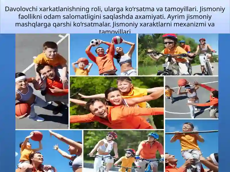 Davolovchi xarkatlanishning roli