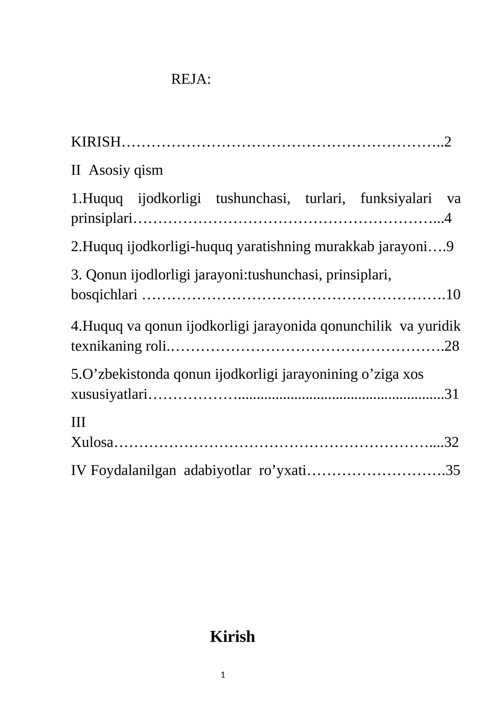 Huquq ijodkorligi tushunchasi, turlari, funksiyalari va prinsiplari