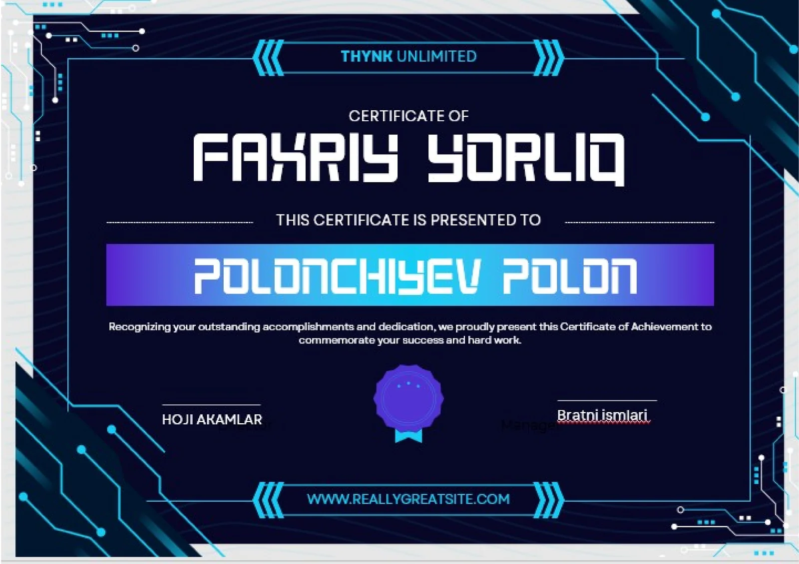 FAXRIY YORLIQ