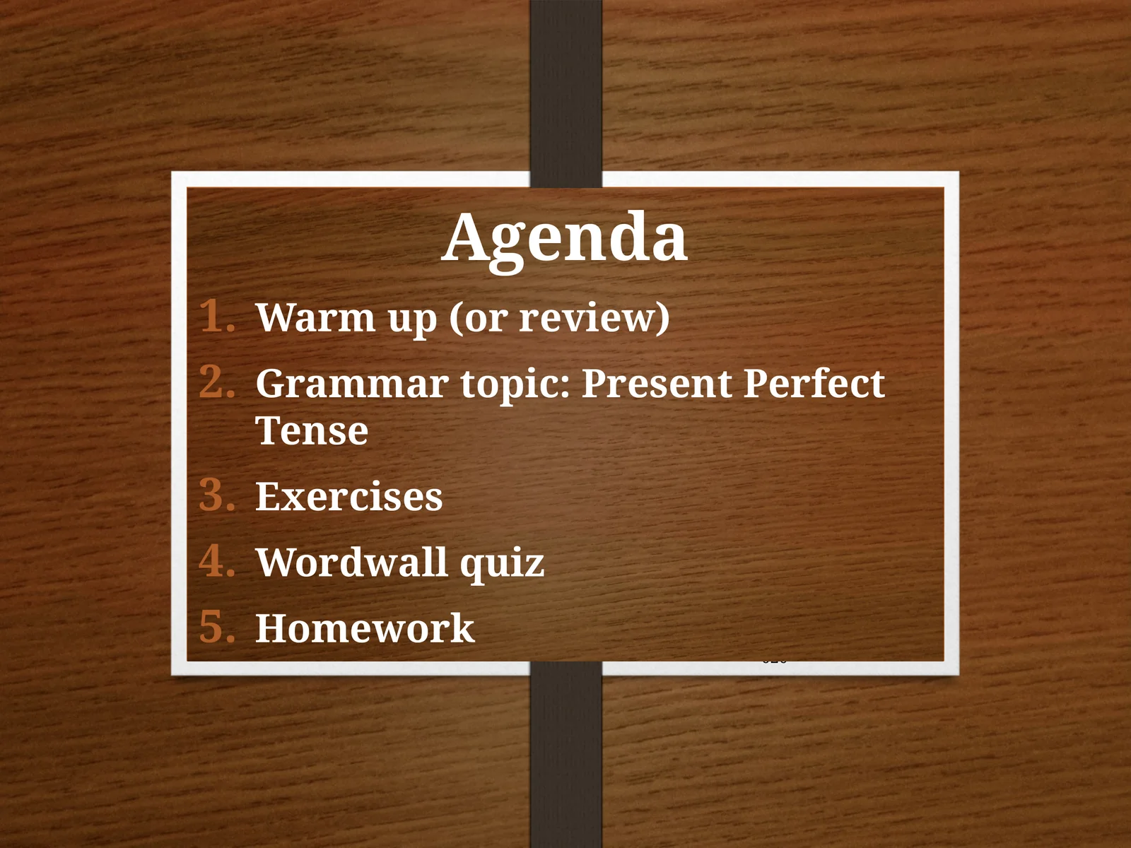 Present Perfect Simple