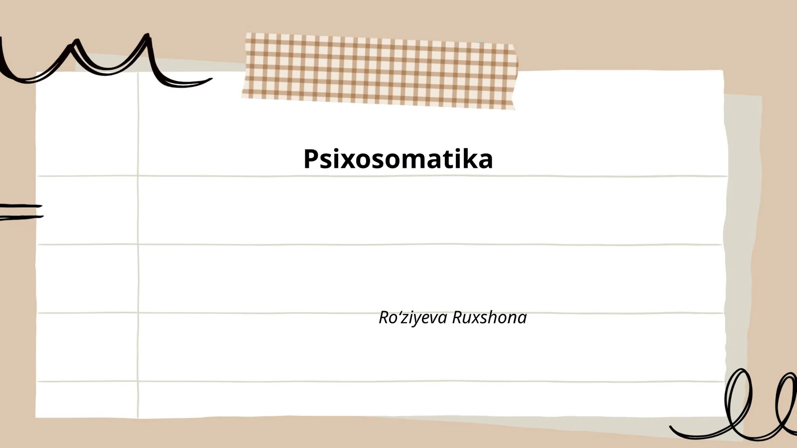 Psixosomatika