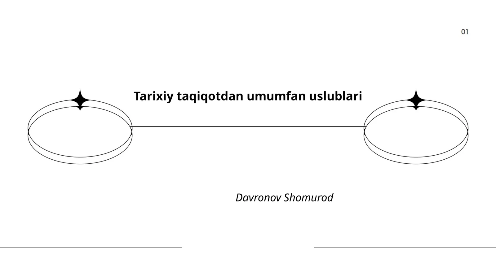 Tarixiy taqiqotdan umumfan uslublari