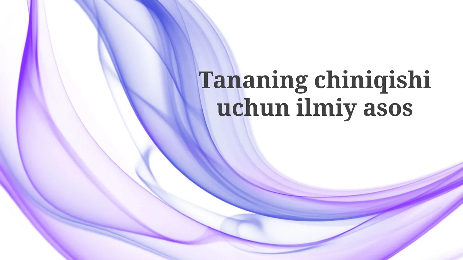 Chidamlilikning ilmiy asoslari: ta'riflar va asosiy tamoyillar