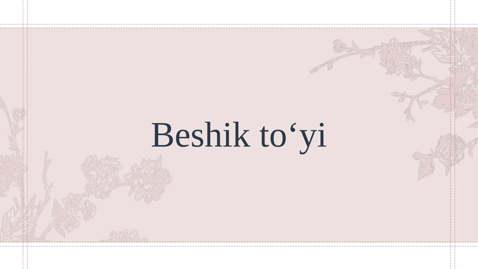 Beshik to‘yi