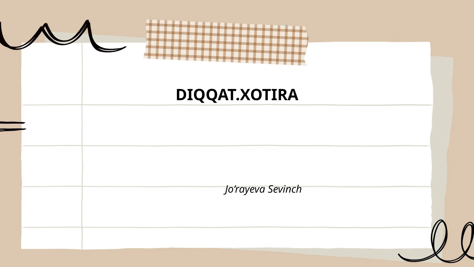 DIQQAT.XOTIRA