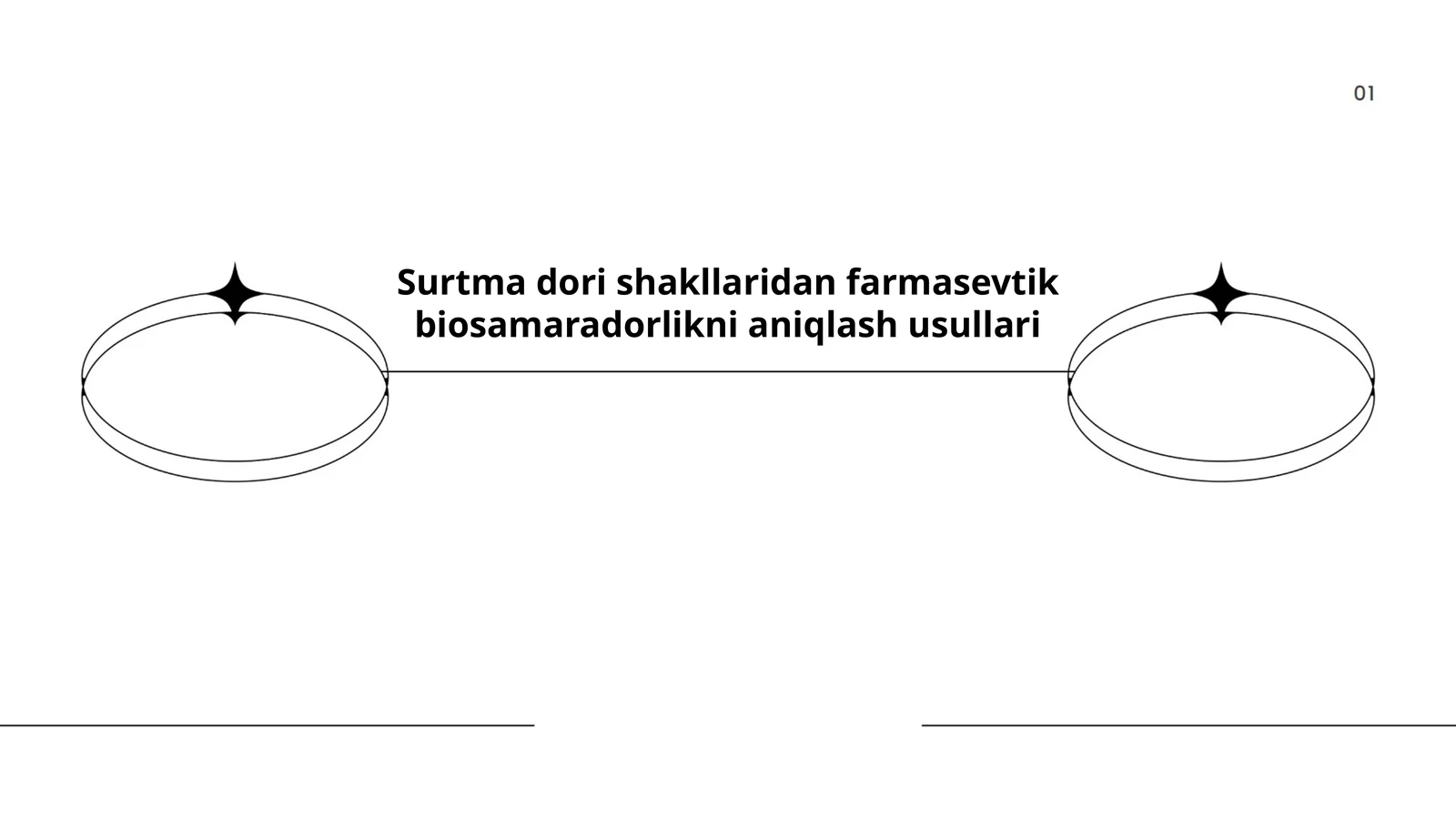 Surtma dori shakllaridan farmasevtik biosamaradorlikni aniqlash usullari