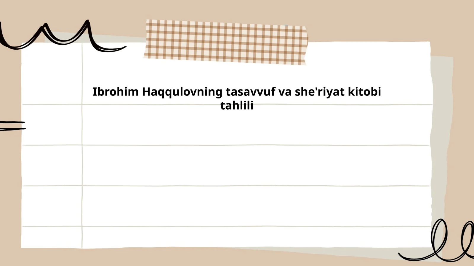 Ibrohim Haqqulovning tasavvuf va she'riyat kitobi tahlili