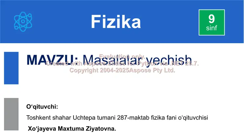 Qanday temperaturadagi vodorod molekulalarining o‘rtacha kvadratik tezligi 580 K temperaturadagi geliy gazi molekulalarining o‘rtacha kvadratik tezligiga teng bo‘ladi?