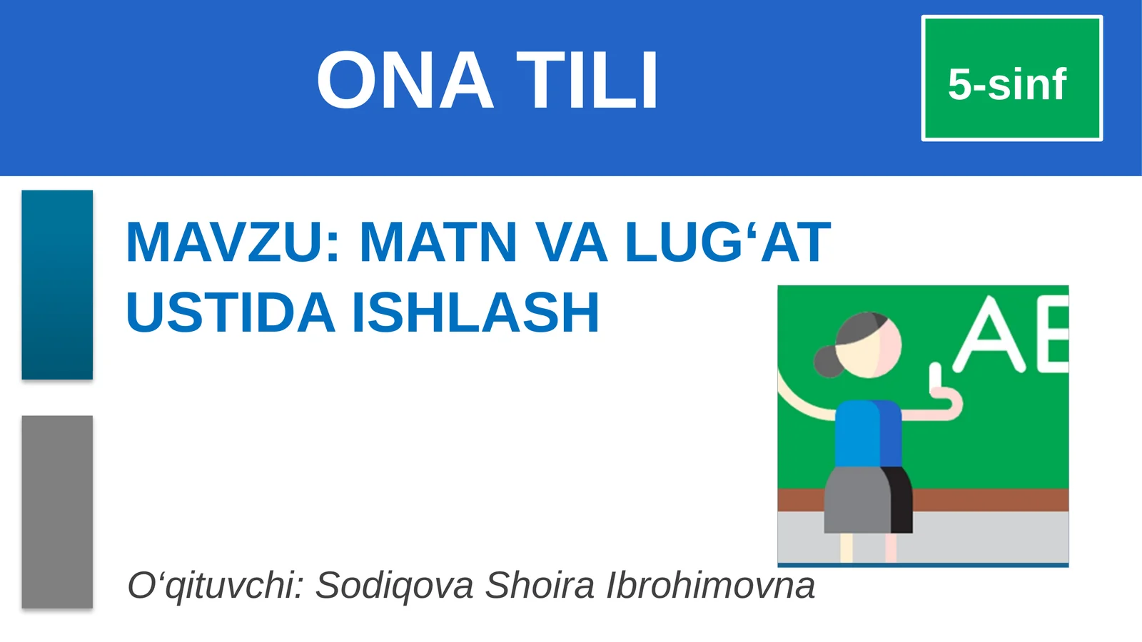 ONA TILI
